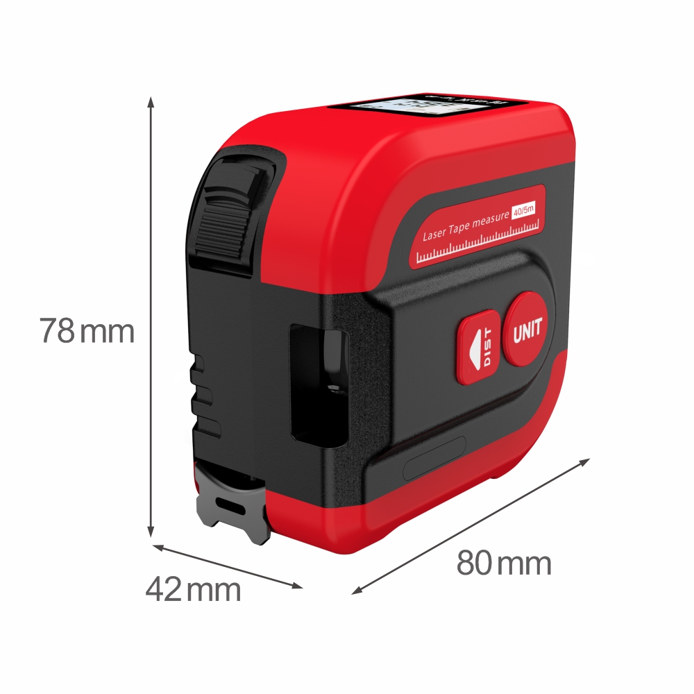Digital Tape Measure 5M Laser - Noyafa Laser Distance Meter 40M NF-2240