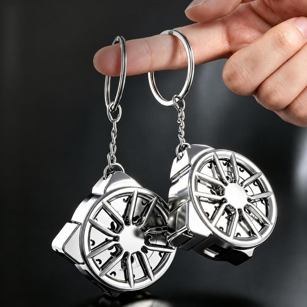 Mini Laser Measure Keychain - 2M Keychain Tape Measure Electroplated Metal