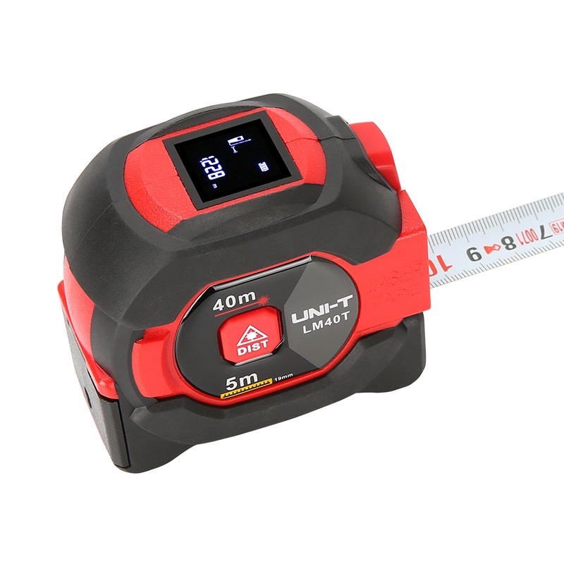 Digital Tape Measure 5M Laser - UNI-T LM40T Laser Measuring Tape Measure