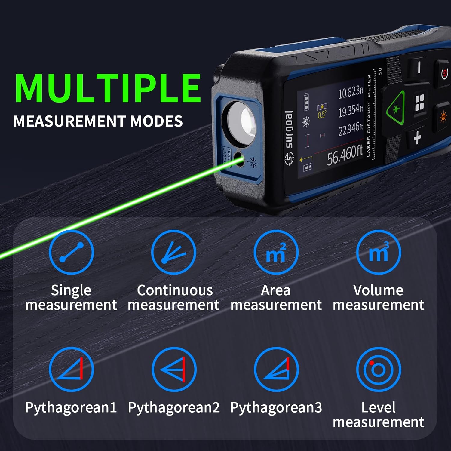 100m Green Laser Rangefinders  - Laser Distance Meter 100M 评论和价格