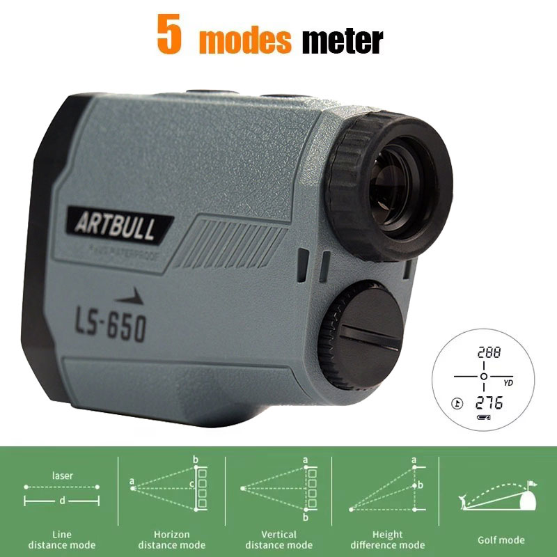 ARTBULL with Flag-Lock Slope P - Golf Rangefinder Laser Slope 评论和价格