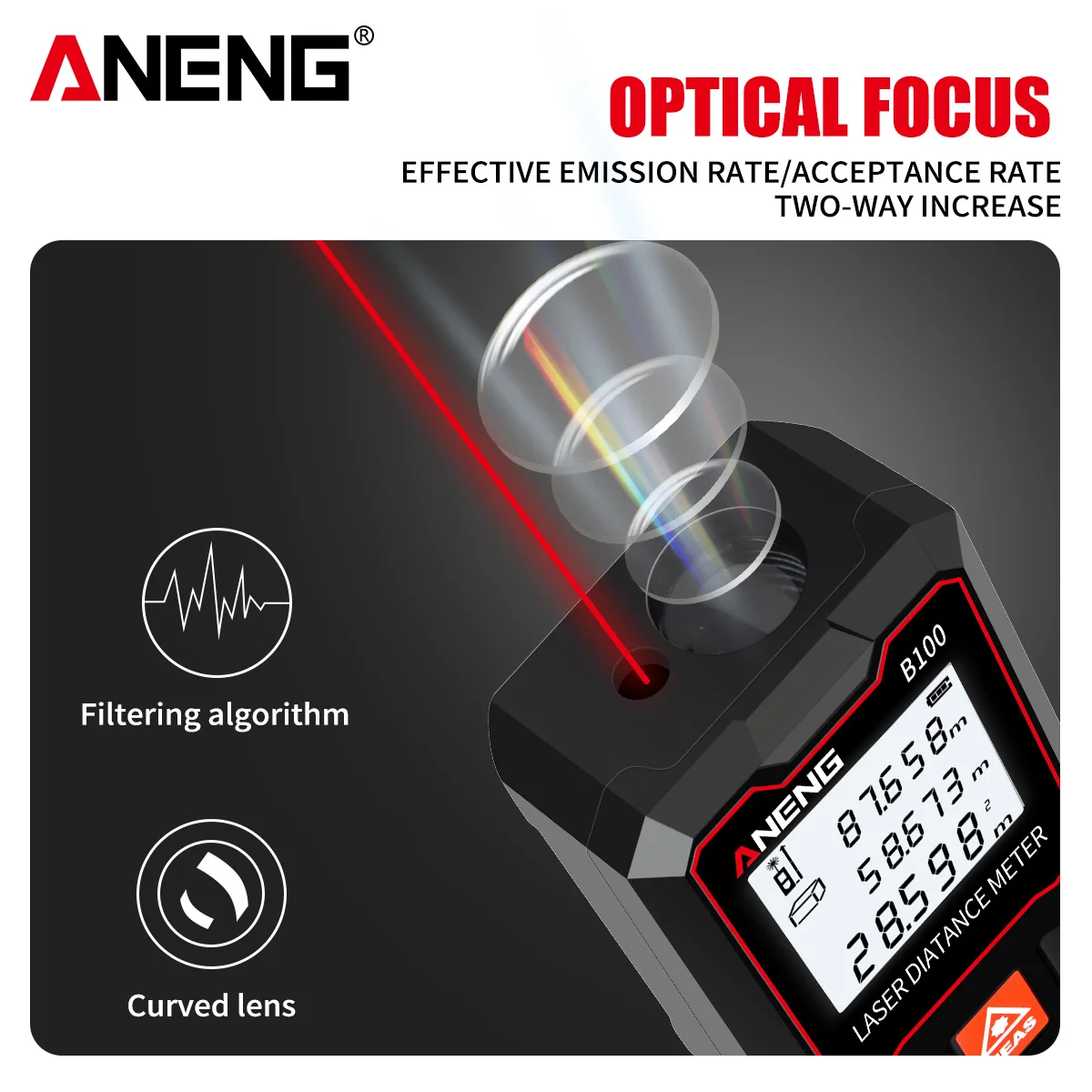 ANENG B40 B60 B80 B100 Handhel - Laser Measure Area Volume Calculator 评论和价格