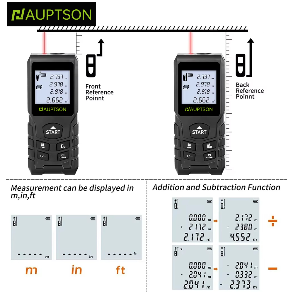 HAUPTSON 70/100M Laser Rangefi - Laser Distance Meter 100M 评论和价格