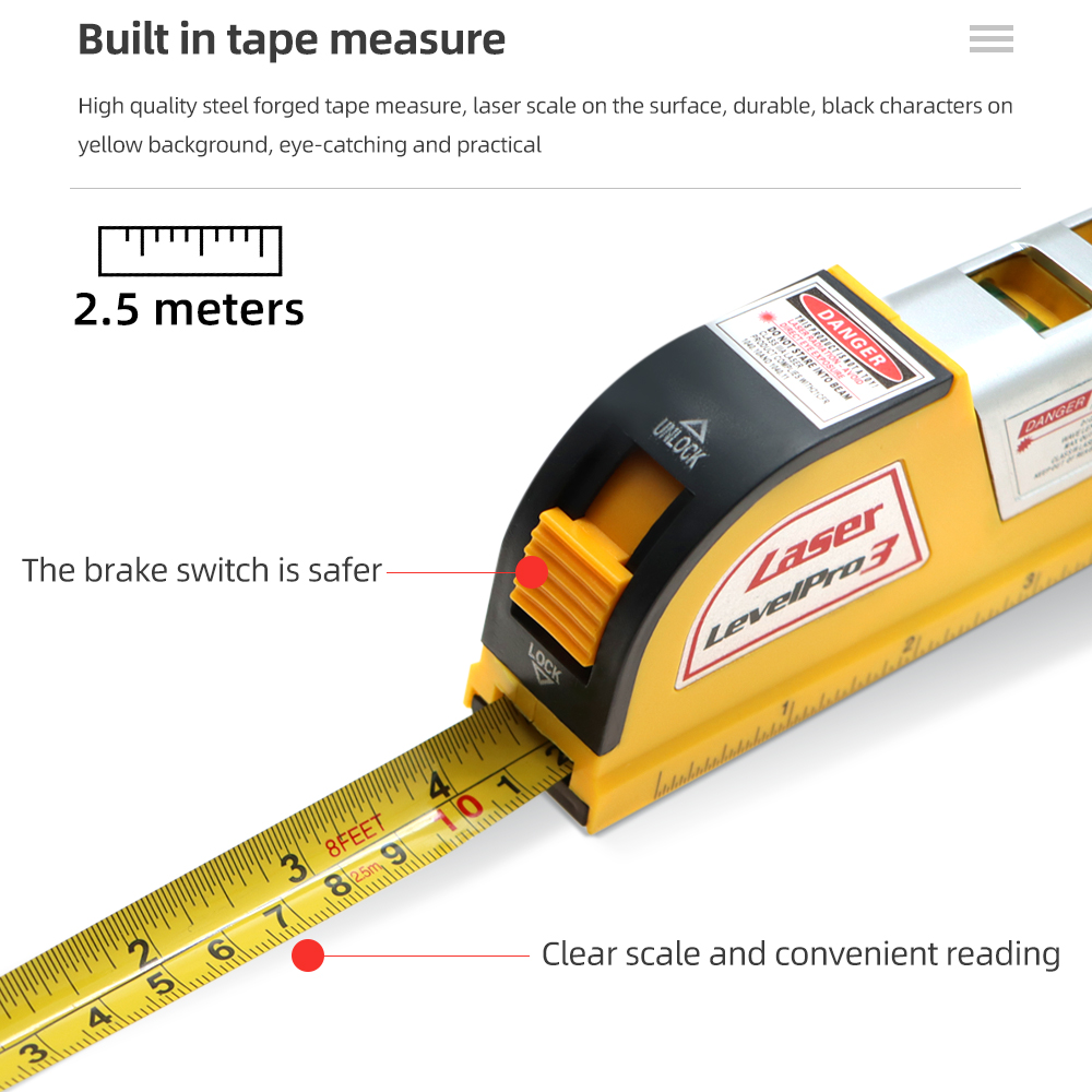 Laser Level And Distance Meter - Laser Distance Meter With Bubble Level 评论和价格