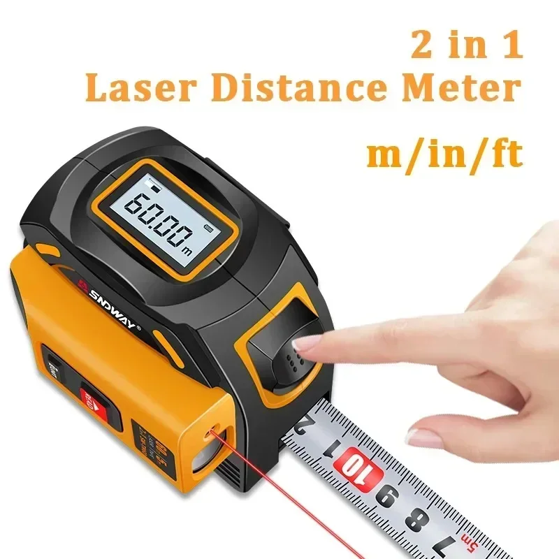 NOYAFA Laser Distance Meter 2  - Laser Distance Meter 2 In 1 Tape 评论和价格