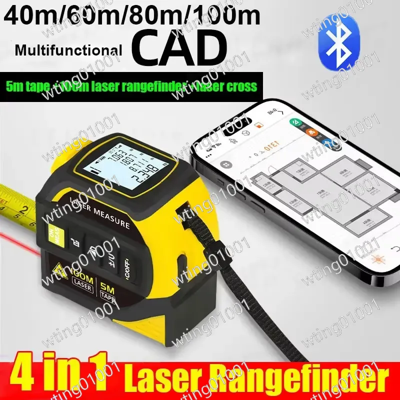 4 in 1 Laser Rangefinder Bluet - Laser Measure 40M Bluetooth 评论和价格