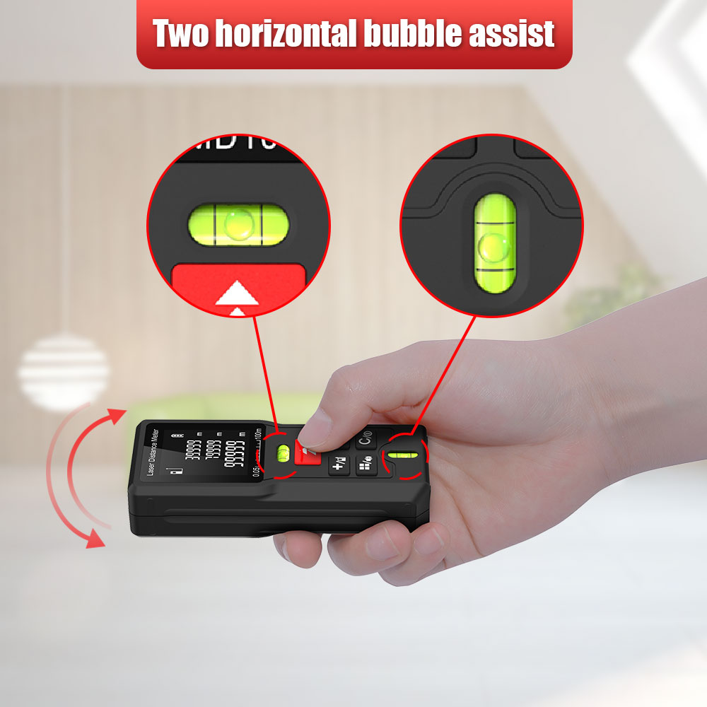 BOAYAL Laser Distance Meter wi - Laser Distance Meter With Bubble Level 评论和价格