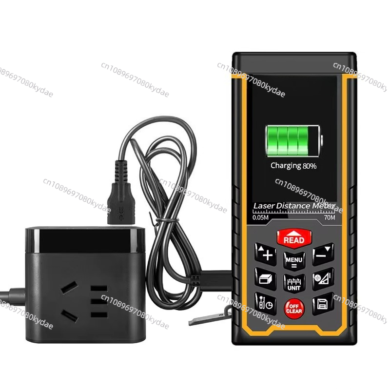 M/ft/in/ft+in Range 120 Meters - Laser Distance Meter With Bubble Level 评论和价格