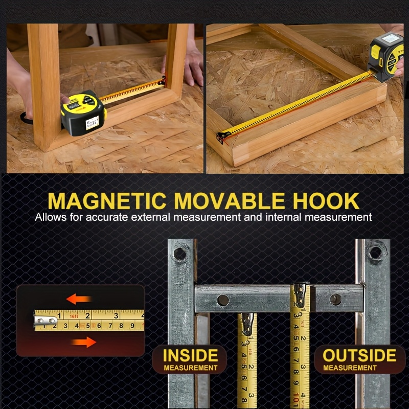 Laser Tape Measure，High-Precis - Digital Tape Measure 5M Laser 评论和价格