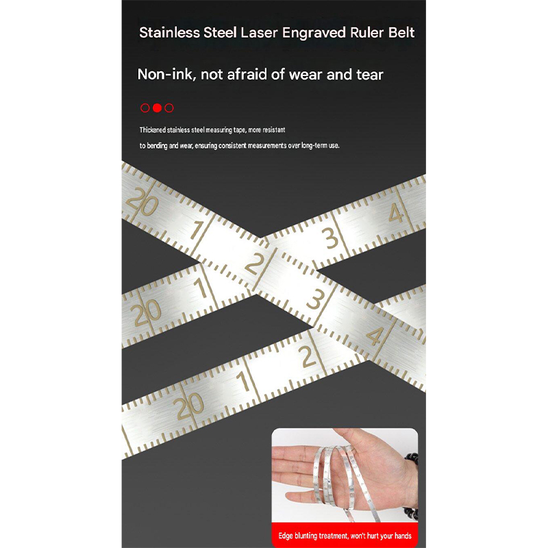 New 5pcs 2m Stainless Steel Ta - Mini Laser Measure Keychain 评论和价格