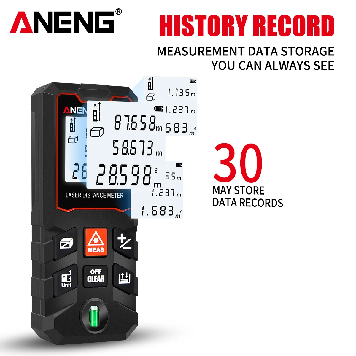 ANENG B40 B60 B80 B100 Handhel - Laser Measure Area Volume Calculator 评论和价格