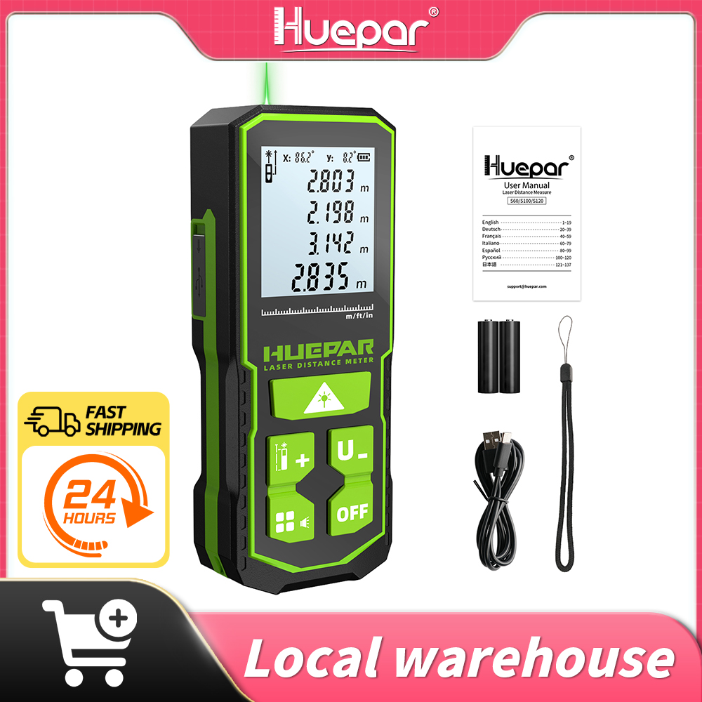 Huepar Laser Rangefinder Digit - Laser Distance Meter 100M 评论和价格