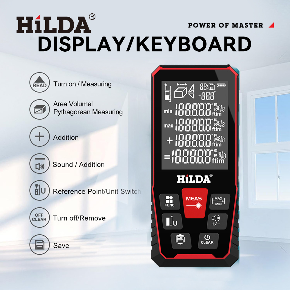 HILDA Laser Distance 50M/100M/ - Laser Distance Meter 100M 评论和价格