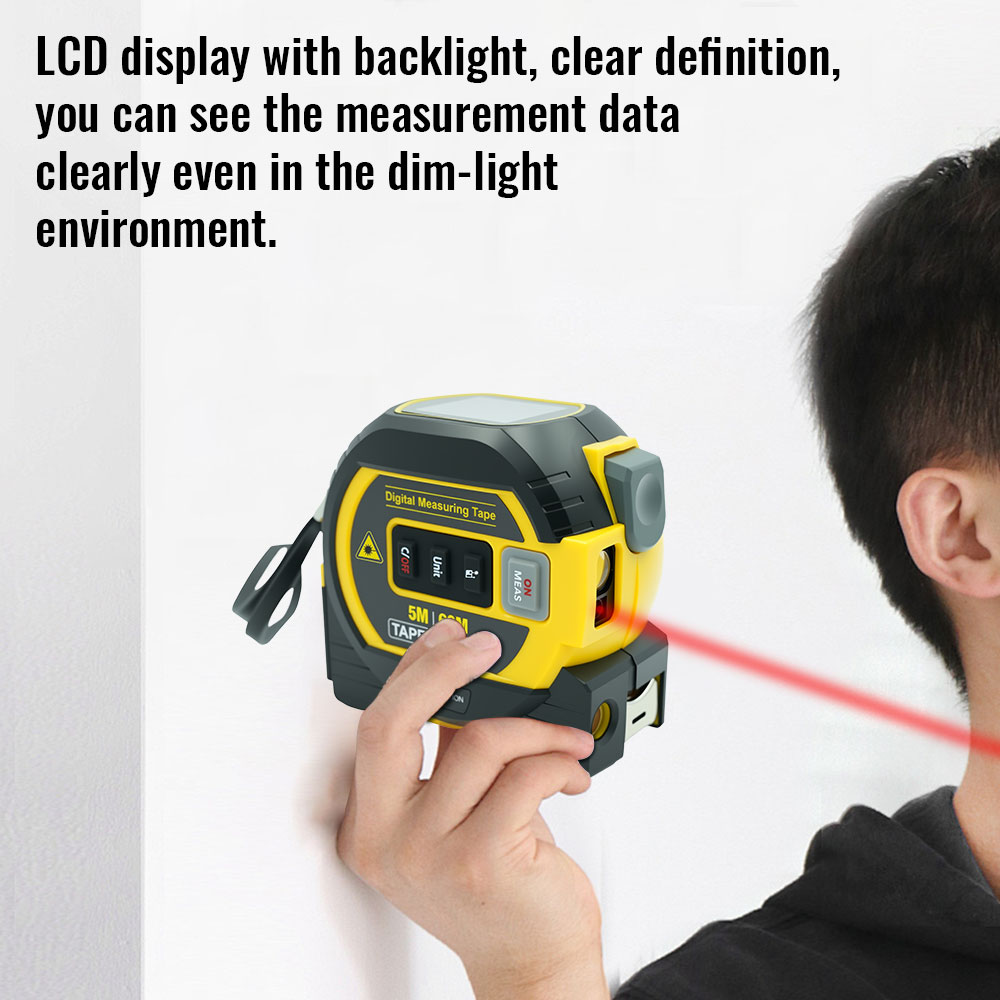 2026 New Laser Tape Measure 3  - Digital Tape Measure 5M Laser 评论和价格