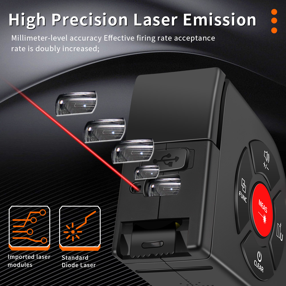 Snakol Laser Tape Measure 2 In - Laser Distance Meter 2 In 1 Tape 评论和价格