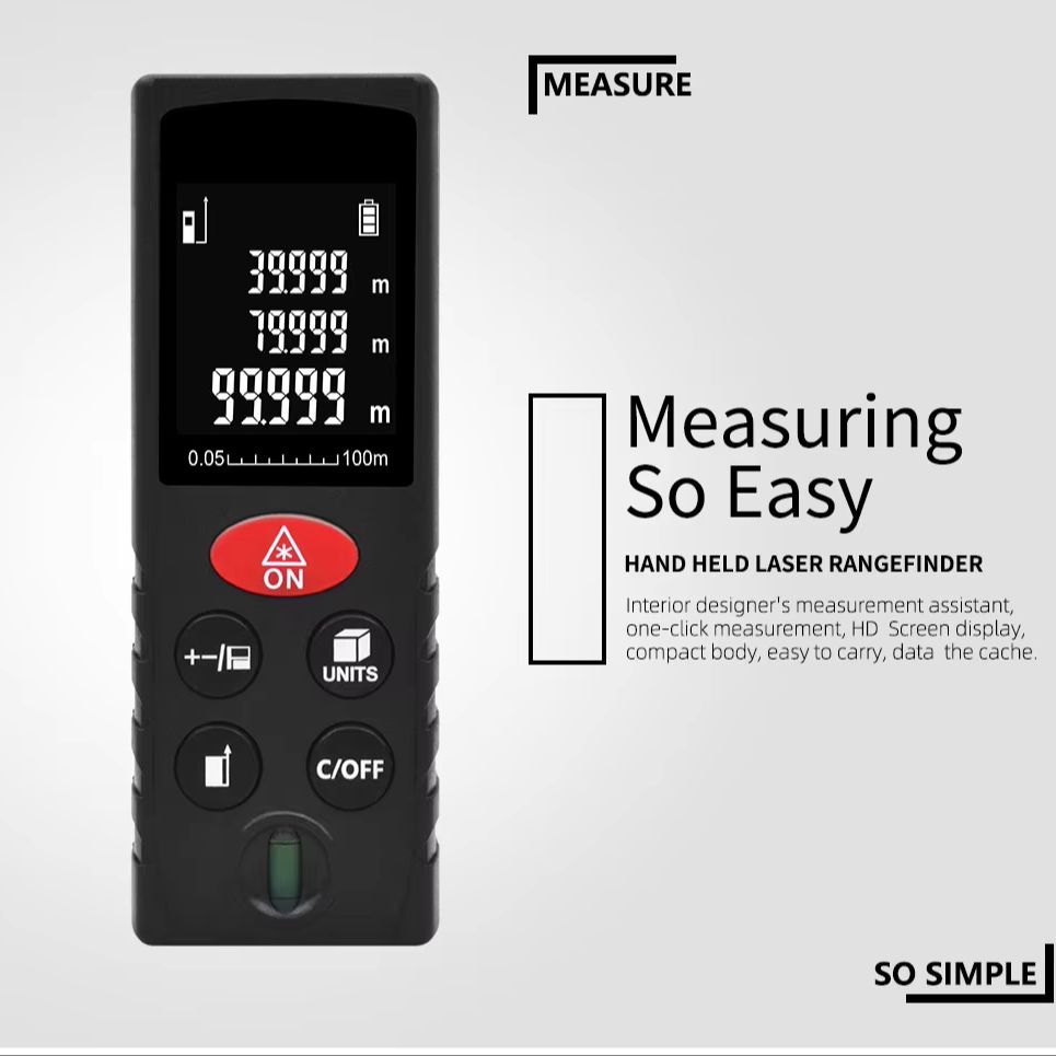 BOAYAL Laser Distance Meter wi - Laser Distance Meter With Bubble Level 评论和价格