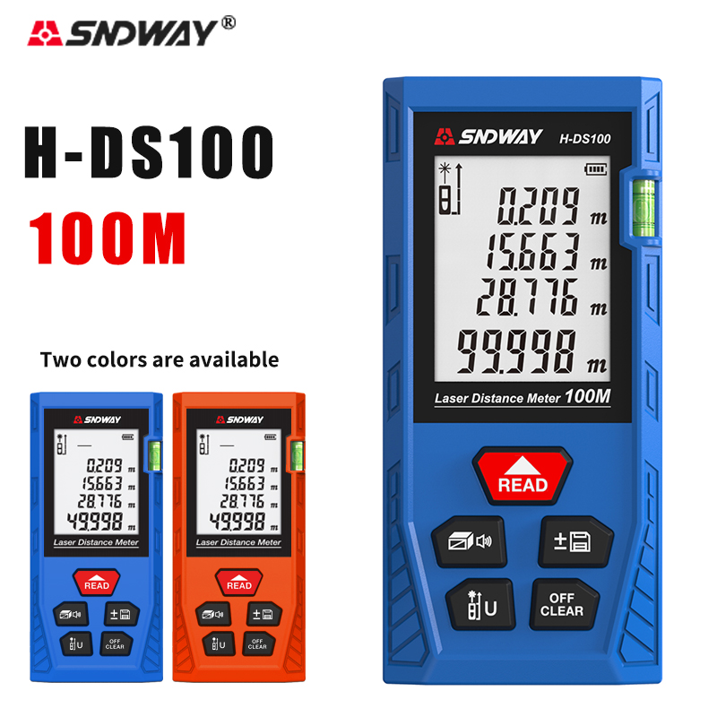 SNDWAY H-DS50 50m Digital Lase - Laser Measure Area Volume Calculator 评论和价格