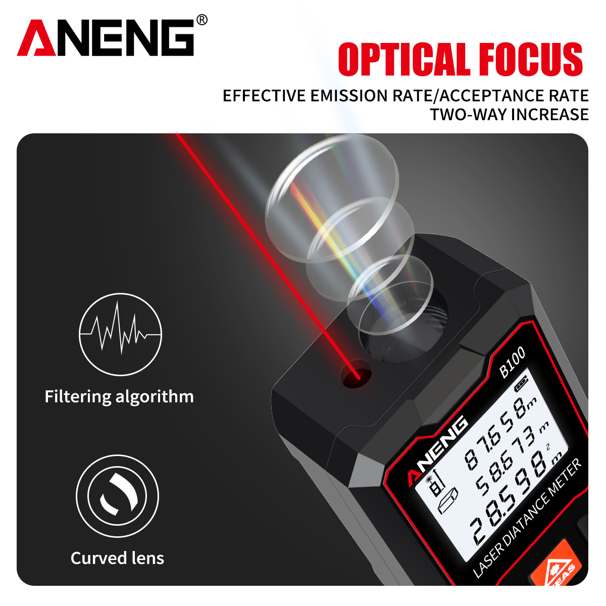 ANENG B40 B60 B80 B100 Handhel - Laser Measure Area Volume Calculator 评论和价格