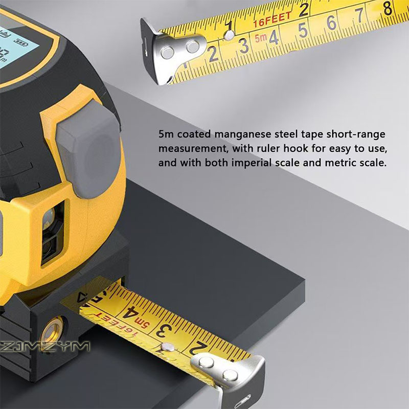 3 in 1 Laser Measuring Tape 40 - Digital Tape Measure 5M Laser 评论和价格