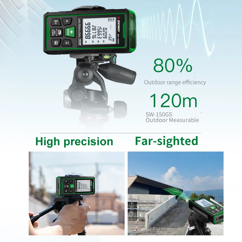 Green Laser Distance Meter Dig - Laser Distance Meter 100M 评论和价格