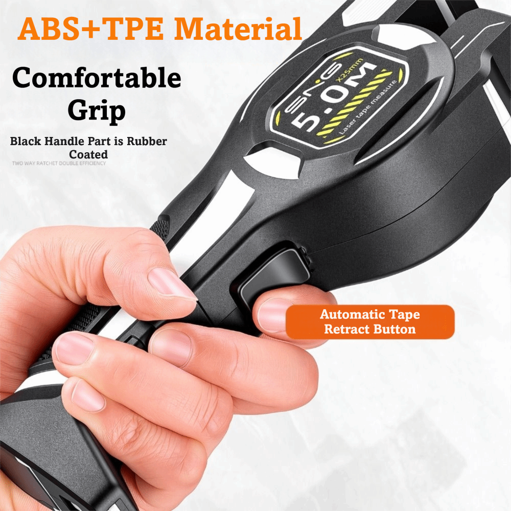 Sturdy Construction Laser Tape - Digital Tape Measure 5M Laser 评论和价格