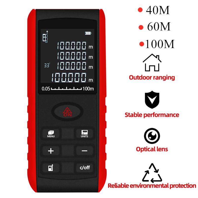 Professional Laser Rangefinder - Laser Distance Meter 100M 评论和价格