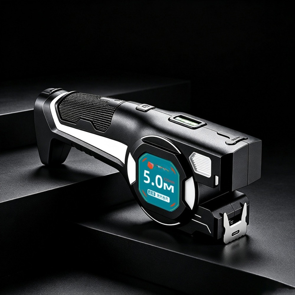 Laser Tape Measure 2-in-1 5mX2 - Laser Distance Meter 2 In 1 Tape 评论和价格
