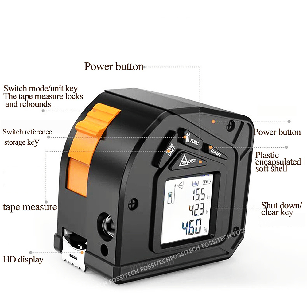Electronic Digital Laser Range - Digital Tape Measure 5M Laser 评论和价格