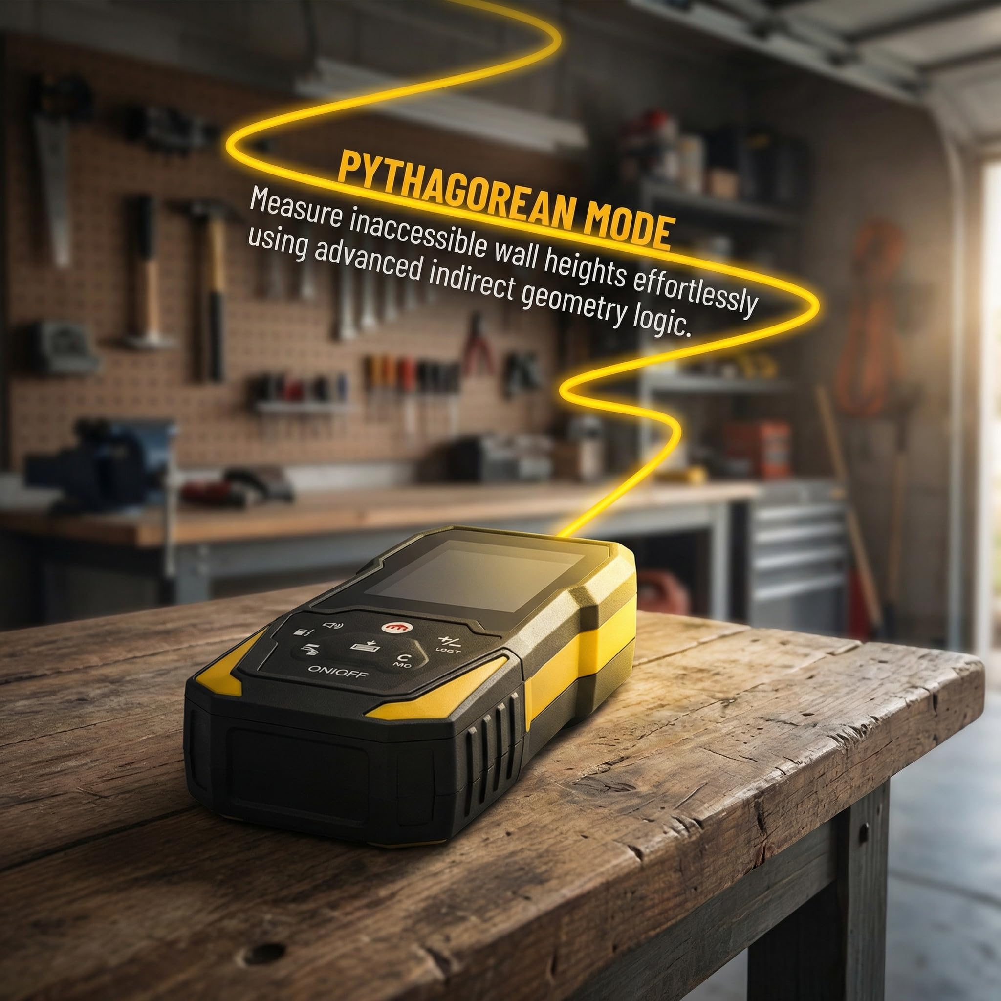 Miangerrn 2-in-1 Laser Tape Me - Laser Distance Meter 2 In 1 Tape 评论和价格
