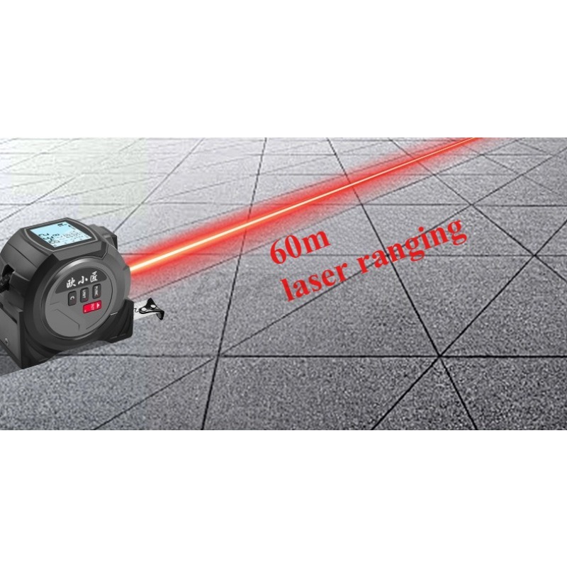 Laser Rangefinder Tape Measure - Digital Tape Measure 5M Laser 评论和价格