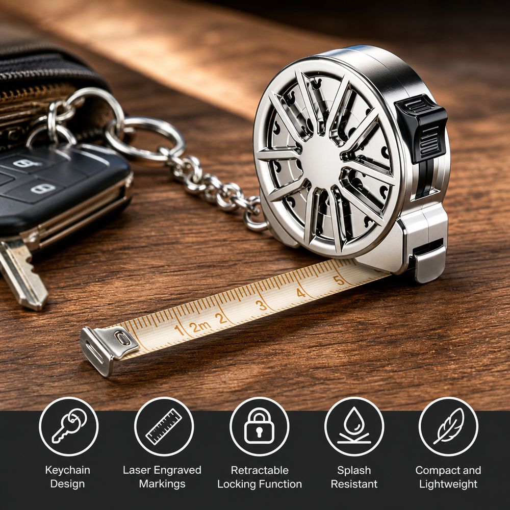 2M Keychain Tape Measure Elect - Mini Laser Measure Keychain 评论和价格