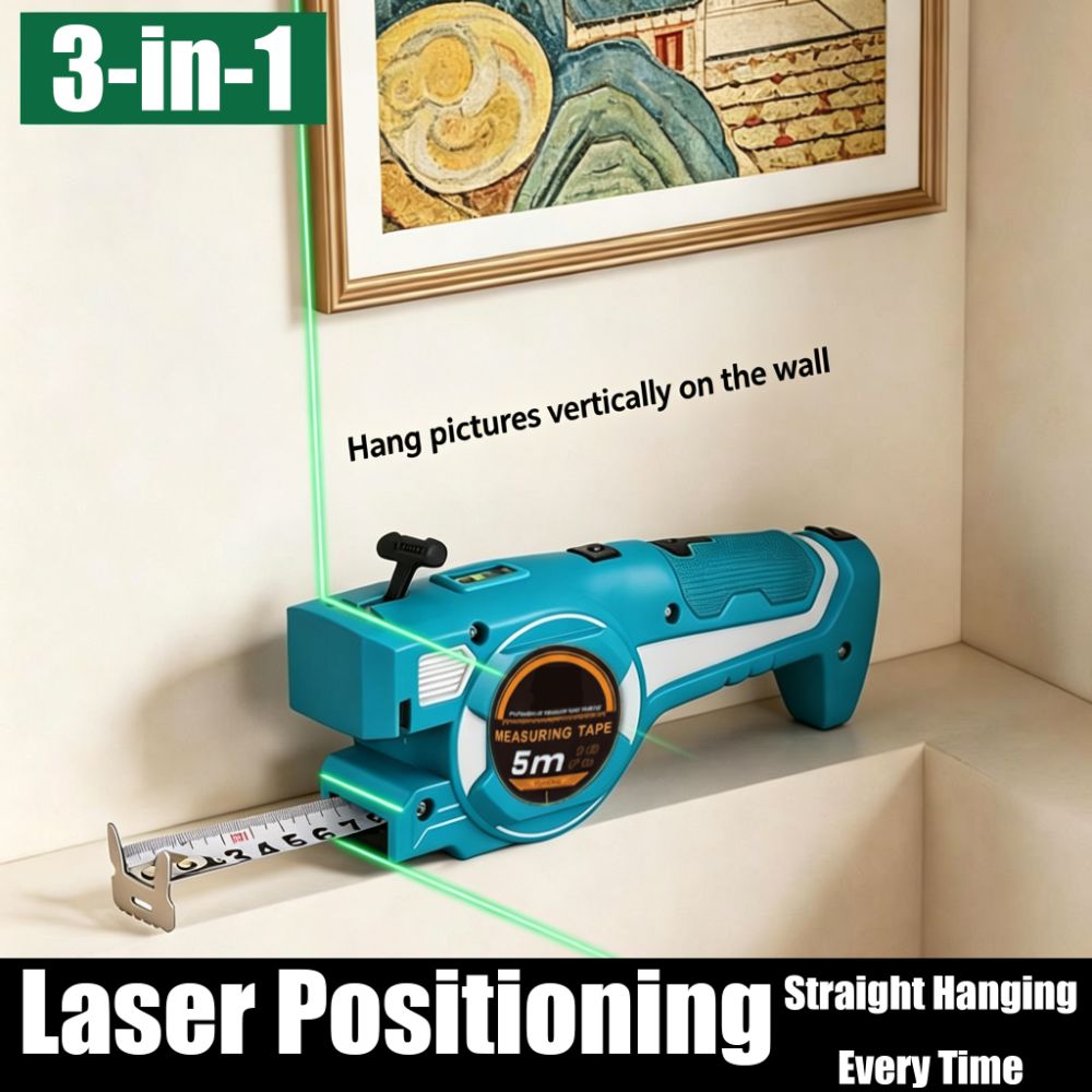 3-in-1 Laser Tape Measure High - Digital Tape Measure 5M Laser 评论和价格