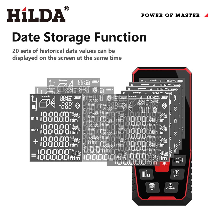 HILDA Laser Distance 50M/100M/ - Laser Distance Meter 100M 评论和价格