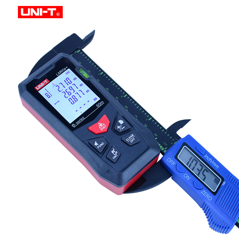 UNI-T LM40e+ LM60e+ Laser Rang - Laser Distance Meter With Bubble Level 评论和价格
