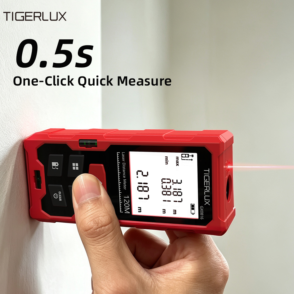 Laser Distance Meter 50M 120M  - Laser Distance Meter With Bubble Level 评论和价格