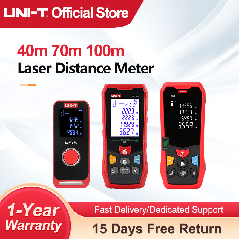 UNI-T Laser Rangefinder 40m 60 - Laser Distance Meter 100M 评论和价格
