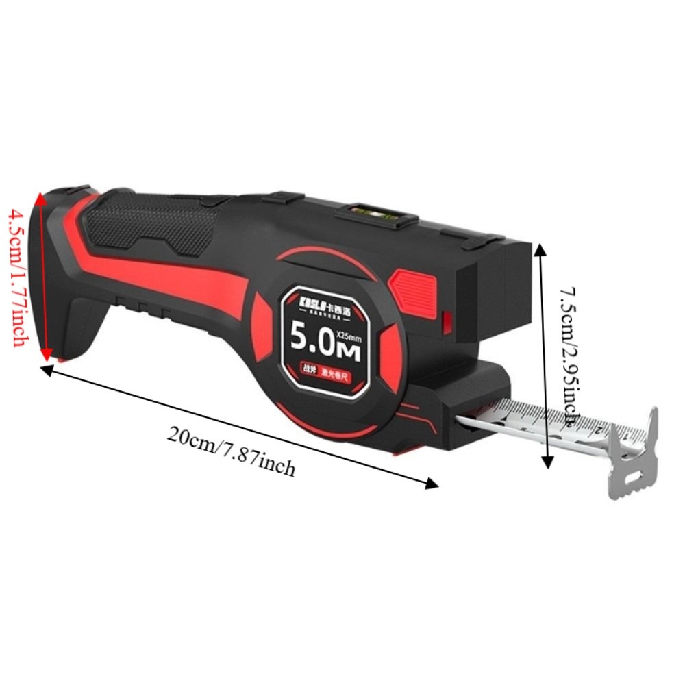 3-in-1 Laser Tape Measure Rech - Digital Tape Measure 5M Laser 评论和价格